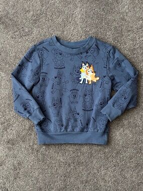 Little Sleepies Bluey & Friends Sweatshirt 2T